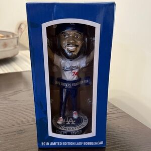 Dodgers Bobblehead LADF Kenley Jensen 2019 Limited Edition. New in Box.